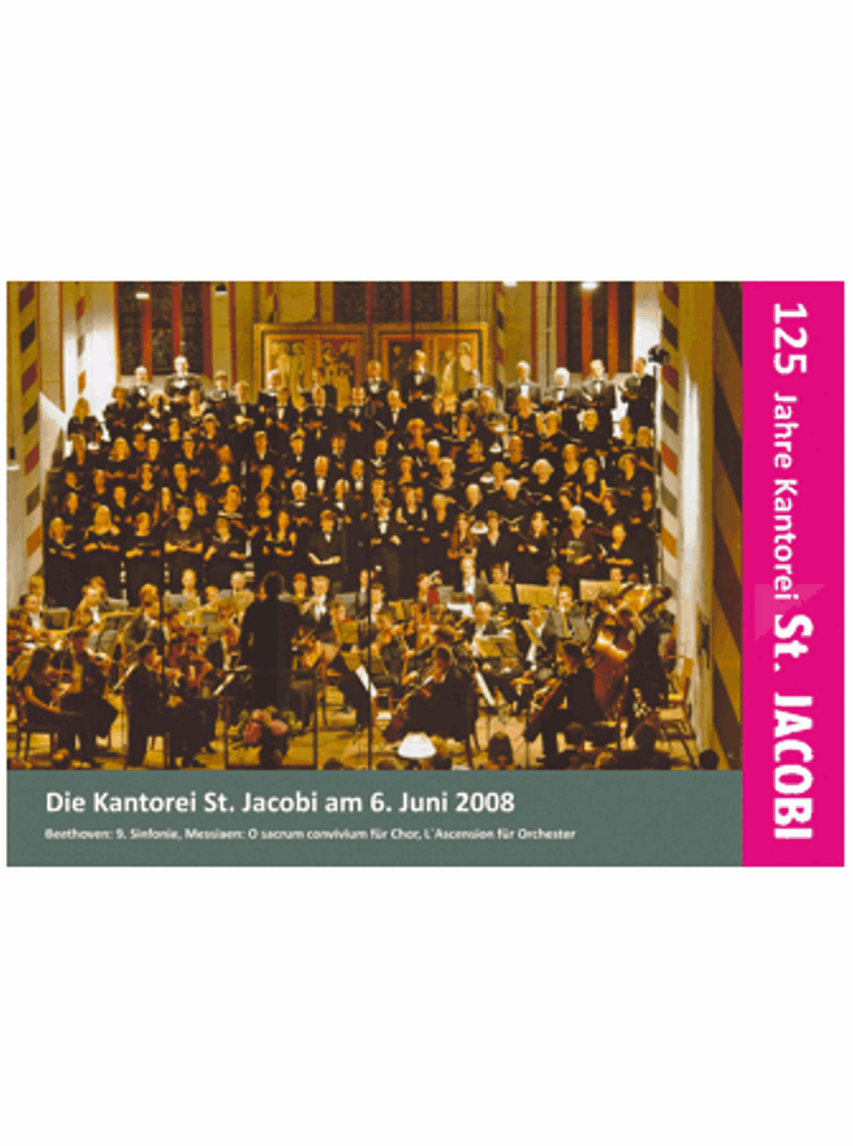 Kantorei 2008 mit Beethoven 9. Sinfonie